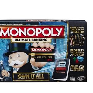 Ultimate Banking Monopoly Board game.  Complete.